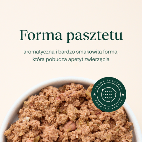 Karma mokra dla kota bogata w wołowinę