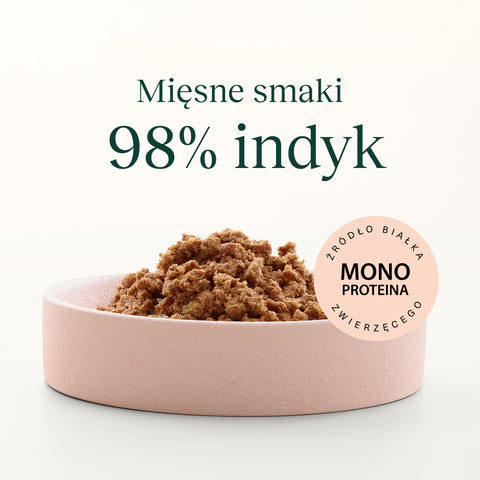 Indyk karma Super Premium dla psa