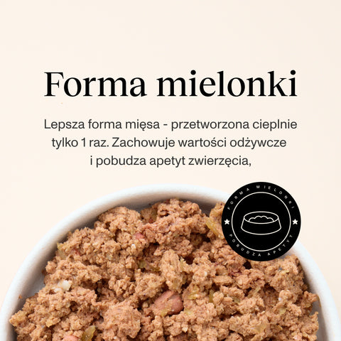 Indyk karma Super Premium dla psa