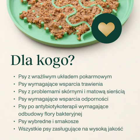 Wieprzowina z jagnięciną karma Premium+ dla psa