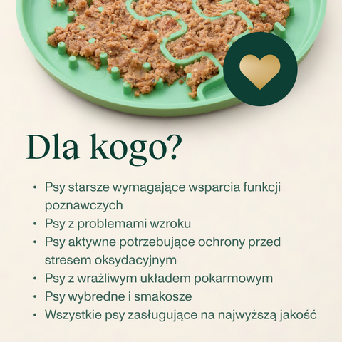 Wieprzowina z koniną karma Premium+ dla psa