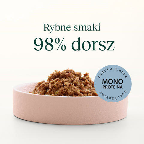 Dorsz karma Super Premium dla kota