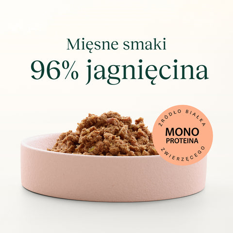 Jagnięcina karma Super Premium dla psa