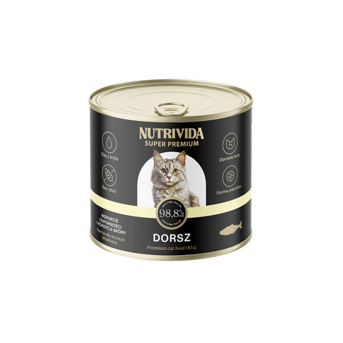 Dorsz karma Super Premium dla kota