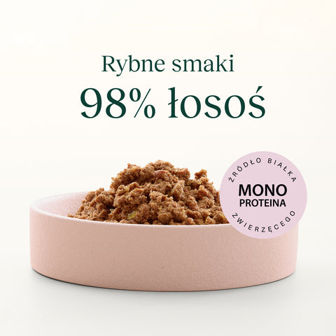 Łosoś karma Super Premium dla kota