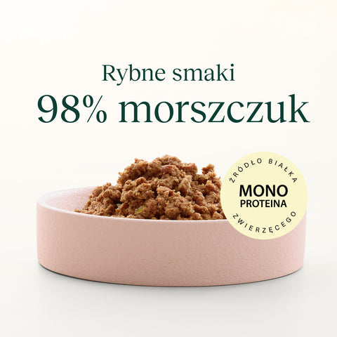 Morszczuk karma Super Premium dla kota