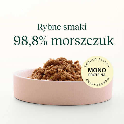 Morszczuk karma Super Premium dla kota 185g